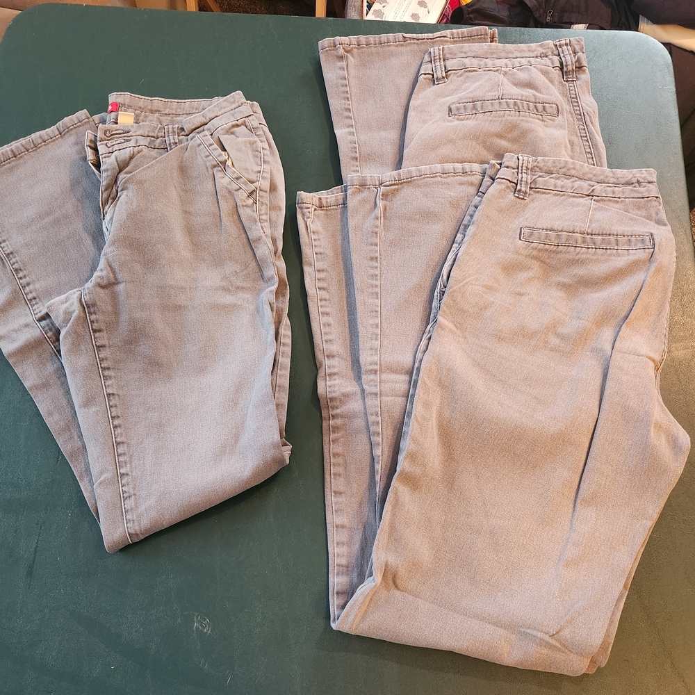 UNIONBAY Slate Gray Pants